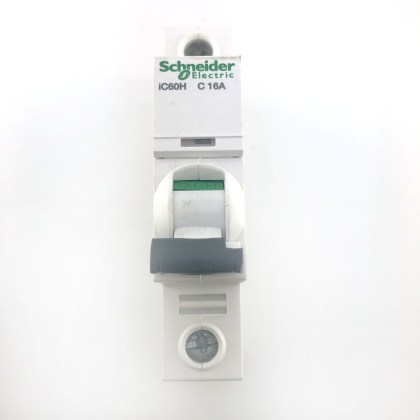 Schneider Electric iC60H C16A A9F54116 C16 16A 16 Amp MCB Circuit Breaker Type C